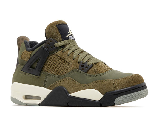 Air Jordan 4 Retro SE Craft Olive (GS)