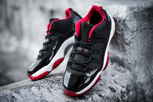 Air Jordan 11 Retro Low Bred 2025 Official Sneaker Photo