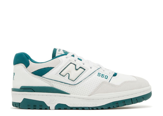 New Balance 550 White Vintage Teal